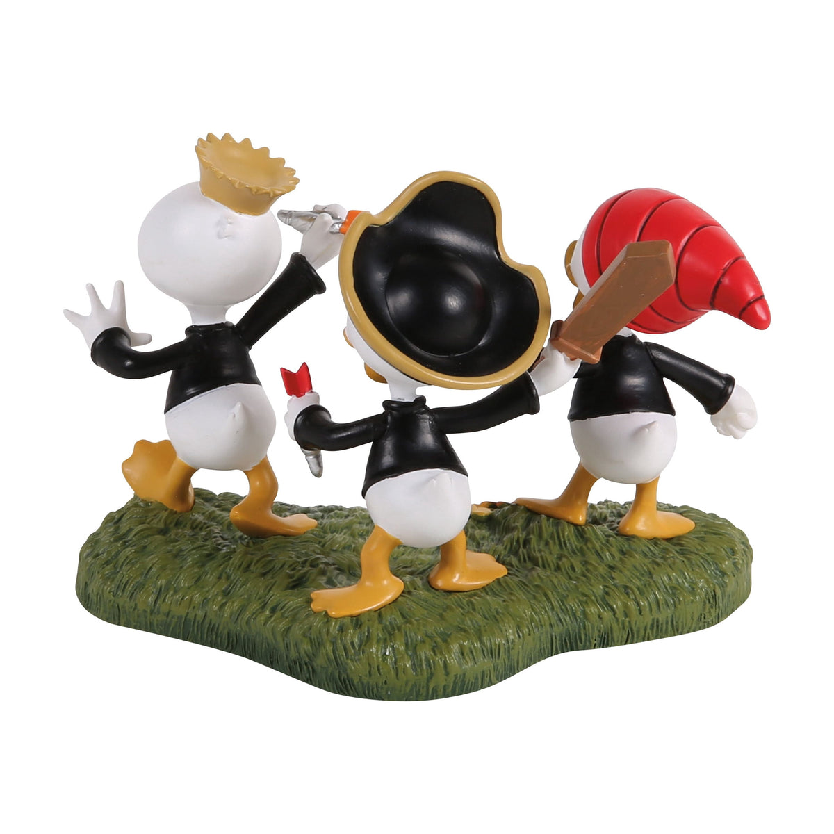 Department 56 Disney Village Huey Dewey Louie Take A Chance Halloween Accessory Figurine, Multicolor 2.4in H