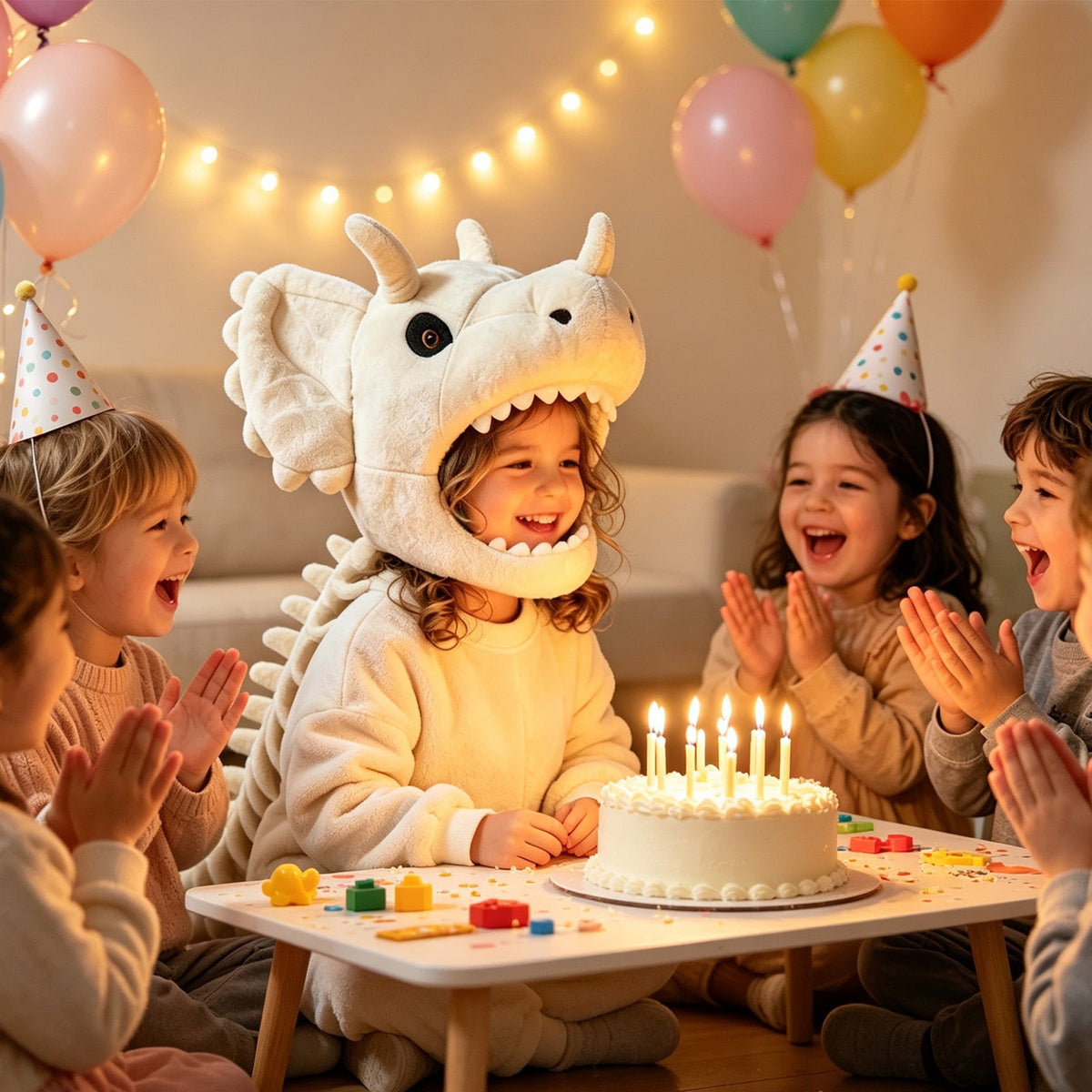 1 Pc Realistic Dinosaur Skeleton Costume Set Headpiece and Spine Dinosaurs Fossil Jumpsuit Stuffed for Halloween, Perfect Holiday Gift Halloween Gift Birthday Gift, 31.5 Inch, White Musical Style