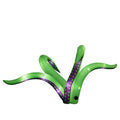 2 Pack 6.9FT Inflatable Octopus Tentacles Halloween Decor with Built in White LED Lights Waterproof Polyester Outdoor Inflatable Ornament for Window Rooftop Yard Party