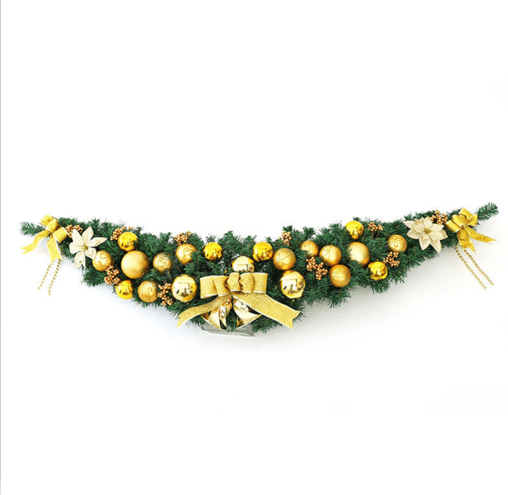 8.8ft Christmas Artificial Moon Model Vines, Christmas Garland Fireplace Ornament, Christmas Fake Plants for Wall, Garden, Party & Home Christmas Tree, Perfect Christmas Decorations& Fall Decor